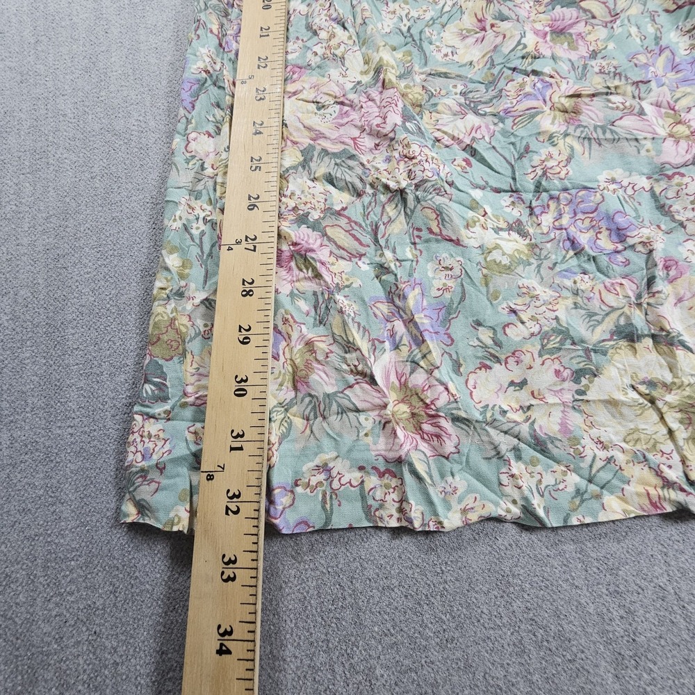 Vintage Agenda USA Women's Floral Midi Romantic Pocket Skirt Size 8 - Picture 12 of 14